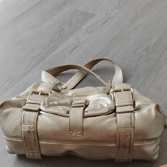 Michael Kors Metallic Leather Handbag - Picture 3 of 10